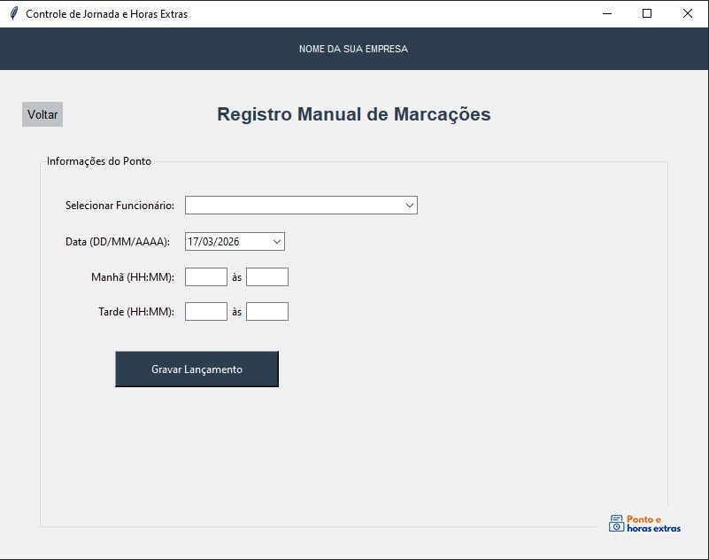 Sistema Controle de Ponto e Horas Extras - Imagem 2